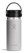 Hydro Flask Flex Sip Coffee Tumbler Insulated Stainless Steel Non Spill Leak Proof Travel Coffee Cup 16 Oz Birch Gray