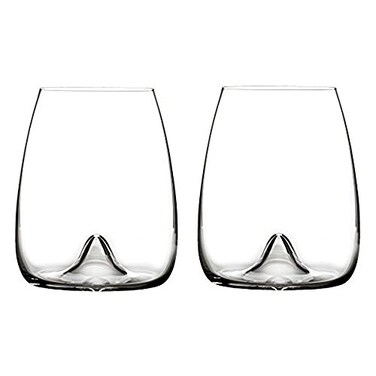 Waterford Elegance Stemless Wine Glass Pair