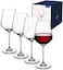 VilleroyBoch Villeroy Boch La Divina Collection Red Wine Glass Set of 4 Crystal Glass 1575 oz Capacity Clear