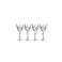 Marquis By Waterford Markham Wine Glasses Set of 4 12 oz Clear