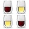 Ozeri Moderna Artisan Series Double Wall Insulated 10 oz Wine Glasses Set of 4