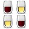 Ozeri Moderna Artisan Series Double Wall Insulated 10 oz Wine Glasses Set of 4