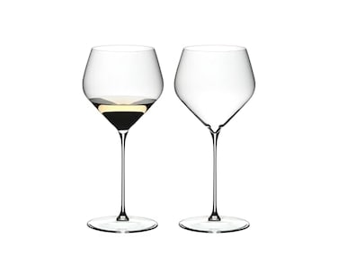 Riedel Veloce Chardonnay Wine Glasses Set of 2 Crystal Glass Dishwasher Safe 633097