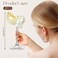 Singhoow Conch Shell Wine Glasses Wedding Wine Cup Martini Goblet Cocktail Drinkware Drinking Stemware for Valentine Birthday Wedding Bridesmaids Anniversary PartyWhite ConchClear Base2 Pcs