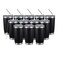 COMOOO 20oz Double Wall Vacuum Insulated Travel Mug Stainless Steel Tumbler with Lid and Straw Durable Powder Coated Insulated Coffee Cup for Cold Hot Drinks Black 12 pack