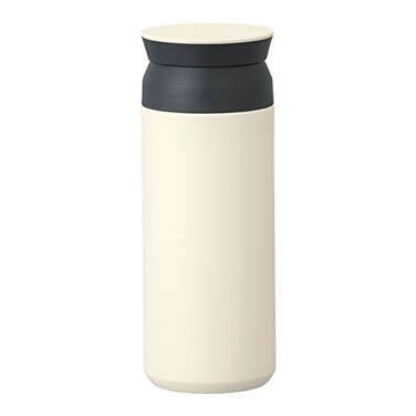 KINTO 20942 Travel Tumbler 169 fl oz 500 ml White Double Wall Vacuum Construction Heat and Cold Retention