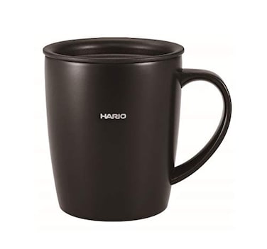 HARIO Insulated Mug with Lid 300ml 10 oz Black