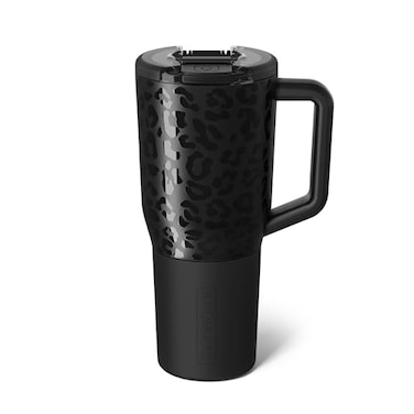 Br&Atilde;&frac14;Mate BrMate Mv 35oz 100 Leak Proof Insulated Coffee Mug with Handle Lid Stainless Steel Coffee Travel Mug Double Walled Coffee Cup Onyx Leopard