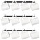 Dahey Metal Coffee Mug Rack Wall Mounted with 12 Mug Hooks Set of 3 Mug Display Rack Cup Holder Storage for Kitchen Dining Room Coffee Bar Black