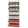 IBUYKE Mug Racks for WallSet of 3 24Hook Large Coffee Mug Holder Wall Mounted Rustic Wood Coffee Mug Rack Display Organizer for Kitchen HomeBar Coffee StationRustic Brown TBJ005H3
