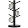 Dorhors Mug Holder TreeCoffee Cup Holder with 6 Hooks Wood Mug Rack for CounterCoffee Bar Accessories and Orgnizer StationBlack