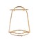 YY YEARCHY Coffee Mug Holder Espresso Cups Holder Cup Drying Rack Cups Drainer Stand Metal Mug Tree Cups Organizer with 4 Hook Hangers for Kitchen Counter and Tea PartyGold