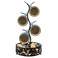 CUKE2BEET Mug Tree with Basket and Coffee Pod Storage Cup Holder Stand for Coffee Bar and Kitchen Organizer NonRotatable