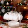 SJORHNUS Tea Cups and Saucers HolderMetal Tea Cups Coffee Cups RackOrganizer for Coffee Cup Spoon and Saucers Silver