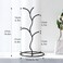 Beesini 2 Pack Mug Holder Metal Coffee Mug Holders Tree Decorative Mug Rack Mug Cup Tree for Kitchen Decor Organizer Black