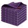 Homaxy 100 Cotton Terry Kitchen Dish Cloths Ultra Soft and Absorbent Dish Towels for Kitchen Suitable for Drying and Washing Dishes 6 Pack 12 x 12 Inches Purple
