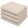 Homaxy 100 Cotton Waffle Weave Kitchen Dish Towels Ultra Soft Absorbent Quick Drying Cleaning Towel 13 x 28 Inches 4Pack Beige