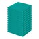 Homaxy 100 Cotton Waffle Weave Kitchen Dish Cloths Ultra Soft Absorbent Quick Drying Dish Towels 12 x 12 Inches 12Pack Teal