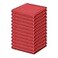Homaxy 100 Cotton Waffle Weave Kitchen Dish Cloths Ultra Soft Absorbent Quick Drying Dish Towels 12 x 12 Inches 12Pack Brick Red
