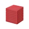 Homaxy 100 Cotton Waffle Weave Kitchen Dish Cloths Ultra Soft Absorbent Quick Drying Dish Towels 12 x 12 Inches 8Pack Brick Red