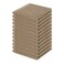 Homaxy 100 Cotton Waffle Weave Kitchen Dish Cloths Ultra Soft Absorbent Quick Drying Dish Towels 12 x 12 Inches 12Pack Tan