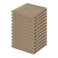 Homaxy 100 Cotton Waffle Weave Kitchen Dish Cloths Ultra Soft Absorbent Quick Drying Dish Towels 12 x 12 Inches 12Pack Tan