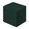 Homaxy 100 Cotton Waffle Weave Kitchen Dish Cloths Ultra Soft Absorbent Quick Drying Dish Towels 12 x 12 Inches 8Pack Blackish Green