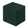 Homaxy 100 Cotton Waffle Weave Kitchen Dish Cloths Ultra Soft Absorbent Quick Drying Dish Towels 12 x 12 Inches 8Pack Blackish Green
