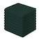 Homaxy 100 Cotton Waffle Weave Kitchen Dish Cloths Ultra Soft Absorbent Quick Drying Dish Towels 12 x 12 Inches 8Pack Blackish Green