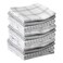 T-Fal TFal Premium Waffle Dish Cloths Highly Absorbent Super Soft Long Lasting 100 Cotton 12x13 Towel for Cleaning Drying 12Pack Gray