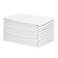 Organic Cotton Mart Organic Cotton White Dish Towels 10 Pack Quick Drying White Kitchen Towels LintFree Organic Cotton Dish Cloths Extra Large Highly Absorbent Blank Tea Towels 27x27