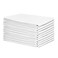 Organic Cotton Mart Organic Cotton White Dish Towels 10 Pack Quick Drying White Kitchen Towels LintFree Organic Cotton Dish Cloths Extra Large Highly Absorbent Blank Tea Towels 27x27