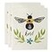 DII Swedish Dishcloths for Kitchen Cleaning Reusable Machine Washable Dishwasher Safe Biodegradable 775 x 675 Bee Kind 3 Piece