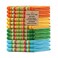 Urban Villa Kitchen Towels 100 Cotton Dish Towels for KitchenSet of 1220x30 Dish Cloths Highly Absorbent Kitchen Linen Set with Hanging Loop Perfect for Drying Dishes Cleaning Towels Multi Color