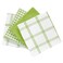 T-Fal TFal Premium Waffle Dish Cloths Highly Absorbent Super Soft Long Lasting 100 Cotton 12x13 Towel for Cleaning Drying 4Pack Green