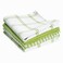 T-Fal TFal Premium Waffle Dish Cloths Highly Absorbent Super Soft Long Lasting 100 Cotton 12x13 Towel for Cleaning Drying 4Pack Green