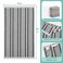 SALAS Kitchen Dish Towels for Drying Dishes Large Cotton Kitchen Towels Stripped Terry Dish Cloths Thick Highly Absorbent Towel Sets with Hanging Loop 16 X 26 6 Packs MultiColor