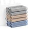 SALAS Kitchen Dish Towels for Drying Dishes Large Cotton Kitchen Towels Stripped Terry Dish Cloths Thick Highly Absorbent Towel Sets with Hanging Loop 16 X 26 6 Packs MultiColor