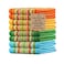 Urban Villa Kitchen Towels 100 Cotton Dish Towels for KitchenSet of 820x30 Dish Cloths Highly Absorbent Kitchen Linen Set with Hanging Loop Perfect for Drying Dishes Cleaning Towels Multi Color