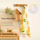 Eulnars Kitchen Towels 18 x 30 Dish Towels Microfiber Tea Towels for Kitchen Drying Superior Absorbency Lemon Cherry Series 2Pack