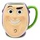 Silver Buffalo Toy Story Buzz Lightyear Playtime Face Ceramic 3D Sculpted Mug 23 Ounces