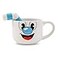 Toynk Cuphead Mugman Ceramic Coffee Mug and Straw Large Coffee Cup For Tea Espresso Cocoa Holds 20 Ounces