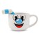 Toynk Cuphead Mugman Ceramic Coffee Mug and Straw Large Coffee Cup For Tea Espresso Cocoa Holds 20 Ounces