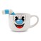Toynk Cuphead Mugman Ceramic Coffee Mug and Straw Large Coffee Cup For Tea Espresso Cocoa Holds 20 Ounces