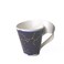 VilleroyBoch Villeroy Boch NewWave Stars Mug with Handle Beautifully Shaped Cup with Sagittarius Motif Premium Porcelain Made in Germany Dishwasher Safe WhiteBlue 10 oz