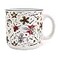 Silver Buffalo Stranger Things Hellfire Club Icons Ceramic Camper Mug BPAFree Travel Coffee Cup For Espresso Cocoa Tea Holds 20 Ounces