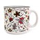 Silver Buffalo Stranger Things Hellfire Club Icons Ceramic Camper Mug BPAFree Travel Coffee Cup For Espresso Cocoa Tea Holds 20 Ounces