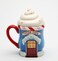 Cosmos Gifts Santas Village Covered Ceramic Mug 618Inch