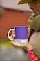 www.Copenhagen.Design Pantone Mug CoffeeTea Cup fine China Ceramic 375 ml Ultra Violet 183838 COY 1 Count Pack of 1