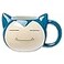 Silver Buffalo Pokemon Snorlax Face Ceramic 3D Sculpted Mug 20 Ounces